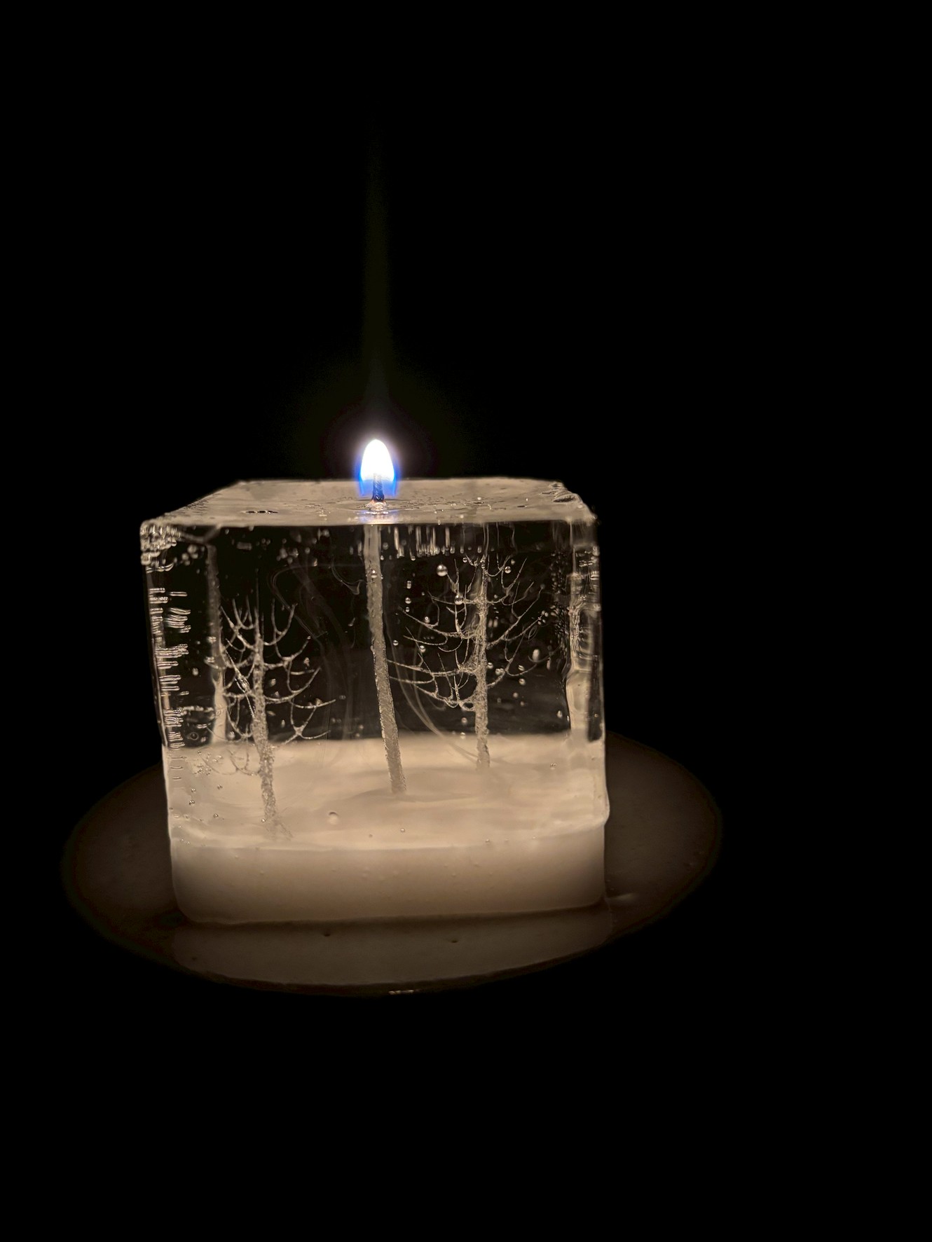 ワークショップでもキャンドル体験も行っています。